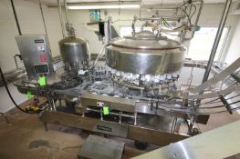 BULK BID LOT #84 TO LOT #86-FOGG 32-VALVE ROTARY FILLER, LARGE ASSORTMENT OF FOGG CHANG PARTS AND