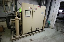 Trane 100 Ton Water Cooled Rotary Chiller, M/N RTWA100AYE01C3COWN, S/N U00006332, Design Pressure: