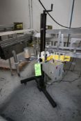 AutoLabe Labelers, 1-M/N 110LHREVH, S/N 090476, Mounted on Portable Frame, 1-M/N 110LH, S/N 9909989,