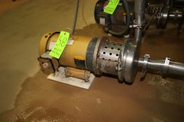 5 hp Centrifugal Pump, with Baldor 3450 RPM Motor, 208-230/460 Volts, 3 Phase (DA)