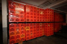 Plastic Milk Crates, Internal Dims.: Aprox. 12