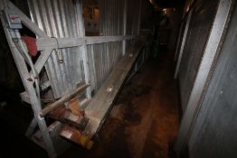 S/S Incline Auger Conveyor, Aprox. 35' L (DA)