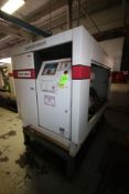 Gardner Denver 75 hp Rotary Screw Air Compressor, M/N ELECTRA-SAVER II, S/N U16808, 460 Volts,