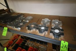 NEW S/S T-Blocks, with (4) NEW Block Style Gallon T-Blocks, 2-with Neck Inserts (NOTE: For Light