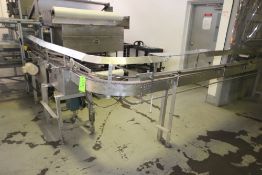 S/S Product Conveyor, Aprox. 50' L x 4