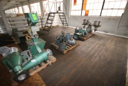 Lot of Assorted Foremost Hoppers & Blowers, Includes (3) S/S Hoppers, Includes Foremost Metal