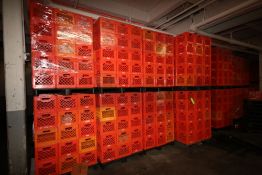 Plastic Milk Crates, Internal Dims.: Aprox. 12