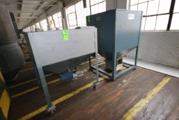 AEC Spare Resin Hoppers, with Bottom Mounted Discharge, 1-Mounted on Portable Frame (BM)