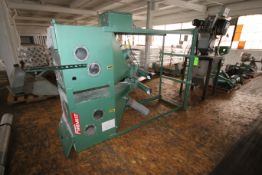 Foremost HDPE Dual Hoppers, M/N VDBL, S/N 40581, with Bottom Discharge, with (2) Motors, with