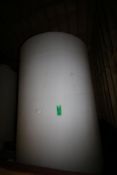 Aprox. 3,200 Gal. Plastic Vertical Single Wall Tank, Overall Dims.: Aprox. 7' Dia. x 12' Tall