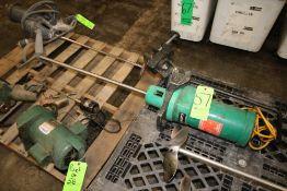 Lightnin 1/2 hp Agitators, M/N V5P37, S/N 92/821395, Aprox. 34