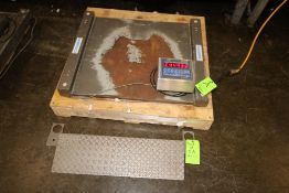 AND S/S Floor Scale with Ramp, M/N AD-5000, with Aprox. 30