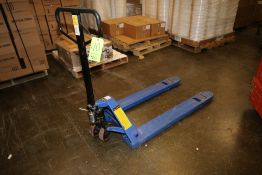 Hydraulic Pallet Jack, Aprox. 5,000 lb. Capacity