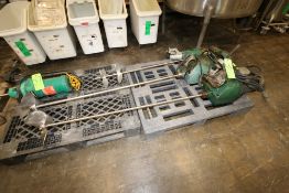 Lightnin 1/2 hp S/S Agitators, with 3-Prop Agitation Design