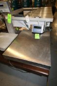 Mettler Toledo S/S Digital Platform Scale, M/N 1ND226, S/N 0064584-6EK, with 31-1/2