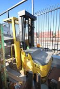 Yale Electric Order Picker, M/N OSO30EAN24TE095, S/N 595898, with Man Platform and Forks (NOTE: