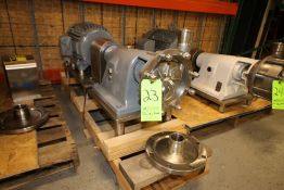 Fristam Multi Stage High Pressure S/S Centrifugal Pump, Model FM312-175, SN 72255, with 2.5