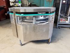 Hoppmann Centrifugal S/S Feeder, M/N FS/40, Mounted on S/S Frame with Hinge Lids (LOCATED IN FT.