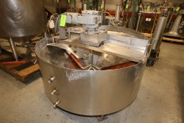 S/S Cone Kettle, with S/S Sweep Agitation, with 1.5 hp Agitation Motor, 1730 RPM, Aprox 66