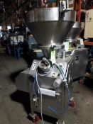 Vemag S/S Double Screw Stuffer, M/N Robot 500, Mounted on Portable S/S Frame (NOTE: Parts