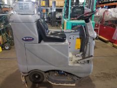 Nilfish Advance Avenger 36 Volt Scrubber, M/N 2810D, S/N 1738487, with Charger, Runs, and Drives (