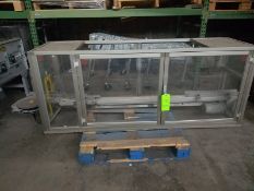Enclosed Plexi-Glass Conveyor, Aprox. 84