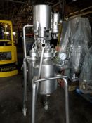 Albino Aprox. 170 Gal. 317 L S/S Jacketed Tank, S/N 2105137, Interior Epoxy Coated, with Dual Prop