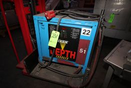 Exide 36 Volt Red Connection Forklift Battery Charger, M/N D3E-1200B, S/N S69367-3-1 (LOCATED IN