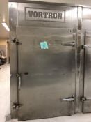 Vortron S/S Double Rack Electric Oven, Internal Dims.: Aprox. 8'2
