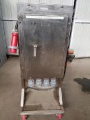 S/S European Electric Converter Station, with (4) Outlets, Mounted on S/S Cart (LOCATED IN FT.