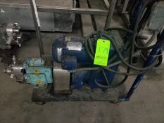 Haruill Positive Displacement Pump, with Varidrive, with S/S Head, Mounted on Portable Frame (