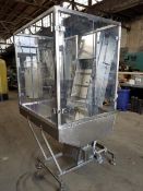 2009 O.Z.A.F. S/S Prefeeder Incline Conveyor,, M/N E/30AG, S/N 4412, 240 Volt, with 14