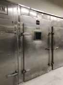 Vortron S/S Double Rack Electric Oven, Internal Dims.: Aprox. 8'2