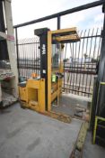 Yale Electric Order Picker, M/N OSO30EAN24TE095, S/N N5220806, with Man Platform and Forks (NOTE: