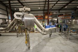 Incline S/S Bucket Conveyor, Internal Bucket Dims.: Aprox. 8