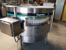 Hoppmann Centrifugal S/S Feeder, M/N FS/40, Mounted on S/S Frame with Hinge Lids (HOL254) (LOCATED
