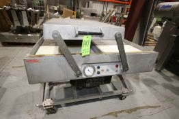 Multivac 2-Chamber Vacuum Packaging Machine, Type AG800, S/N 4966, 220 V, 3 Phase with Onboard Busch