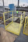 Forklift Man Basket Attachment, with Railings, Overall Dims.: Aprox. 44