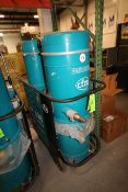 CFM Industrial Vacuum System, Model 3508W, S/N 10AF009, 440V 3 Phase, Mounted on Portable Frame (