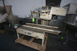 Durable Top/Bottom Case Sealer, M/N RM-3-FC, S/N 111192, with Guides (NOTE: Includes Top Head