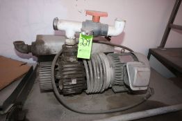7.5 hp Vacuum Pump, with 1760 RPM Toshiba Drive, 208-230/460 Volts (LOCATED IN COLTON, CA--$50.00