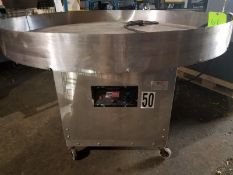 Heat Seal S/S Accumulation Table, M/N AT48, S/N VPA20513, with Aprox. 48