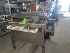 Fabrication & Design S/S Vibratory Conveyor, S/N 8112, Conveyor Dims.: Aprox. 34