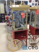 18 inch portable popcorn cart