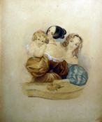 Late 19th century English school  Oil on canvas 