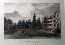 Box of assorted pictures and prints to include:- After Edmund G Fuller Humorous golfing print  