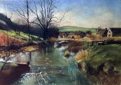 After L S Lowry  Modern colour print Street scene and various further pictures and prints (1 box)