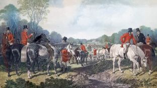 After J F Herring Snr Set of four colour prints  