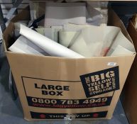 Large quantity of unframed pictures and prints to include assorted nude studies, assorted film