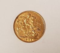 Edward VII sovereign 1905